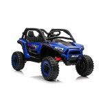 Mamido Mamido Elektrické autíčko Buggy UTV KCK 4x4 modré 24V | 800W | 50 kg | EVA | LED | 2,4 Ghz | ECO koža