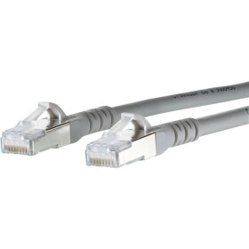 Metz Connect 1308455033-E RJ45 sieťové káble, prepojovacie káble CAT 6A S/FTP 5.00 m sivá s ochranou 1 ks; 1308455033-E