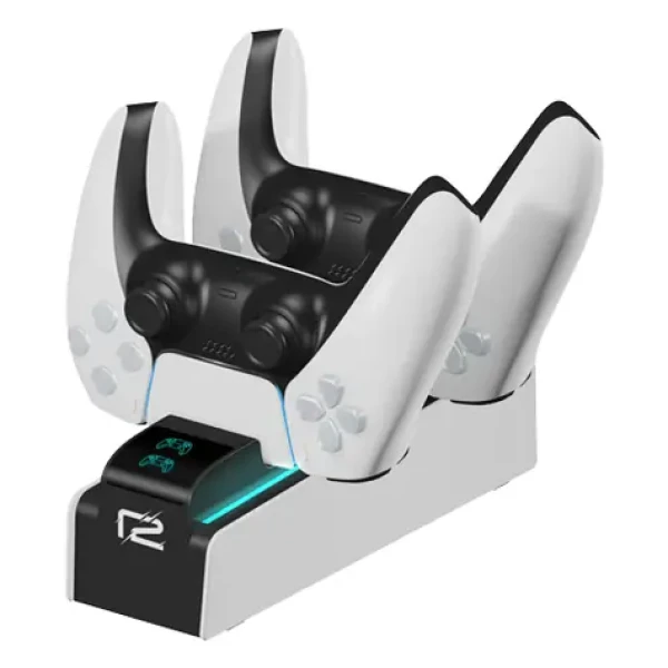 READY 2 GAMING PS5 DualSense nabíjacia stanica biela (R2GPS5CHARGINGWHT)