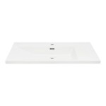 Nábytkové umývadlo SAT B-Way 81x46 cm biele matné otvor pre batériu uprostred SATBWA8046WM SATBWA8046WM