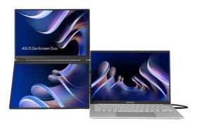 14" Asus ZenScreen Duo MB14FCD čierna / Monitor / IPS / WUXGA 1920 x 1200 / 16:10 / 2x USB-C / HDR10 (MB14FCD)
