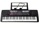 Mamido Veľké keyboardové orgány MQ-809 USB s mikrofónom IN0029