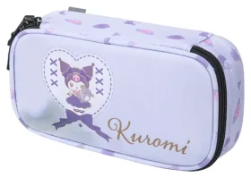 BAAGL Kuromi Sweet One GRS / Školský peračník etue / YKK zips / recyklovaný materiál