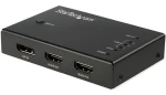 StarTech čierna / Video prepínač / 3× HDMI + 1× DisplayPort na HDMI / 4K 60Hz (VS421HDDP)