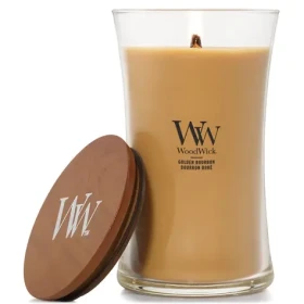 Woodwick Golden Bourbon váza veľká (5038581167831)