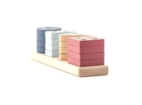 CUBIKA Pastel 15863 Triedime tvary V - drevená skladačka