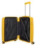 Malý škrupinový kufor Travelite Pacific S Yellow