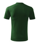 Ťažké unisex tričko fľaša zelená XL