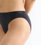 SLOGGI GO SENSE - Tanga s vysokou nohou (2 ks) - ultra mäkké a neviditeľné Sloggi BLACK M