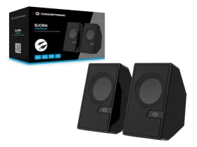 Conceptronic BJORN02B čierna / Reproduktory / 2.0 / Bluetooth 5.0 / 6W (BJORN02B)