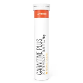Karnitín PLUS šumivý - GymBeam (mango, 78 g) (115684-1-78g-mango)