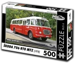 RETRO-AUTA Puzzle BUS č.6 Škoda 706 RTO MTZ (1970)