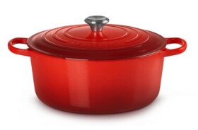 Le Creuset Signature Hrniec s pokrievkou 30 cm červená (21177300602430)