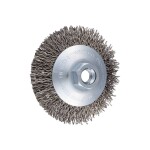 PFERD TOOLS PFERD TOOLS Kužeľová kefa, nepletená, KBU Ø 100x10 mm lanko z nehrdzavejúcej ocele M14 Ø 0,25 mm uhlová brúska 43316008 1 ks; 43316008