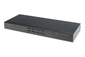 Digitus KVM Switch 8 portov / KVM switch / PS/2-USB / VGA / Rack 19" / kaskádovateľný (DS-23200-2)