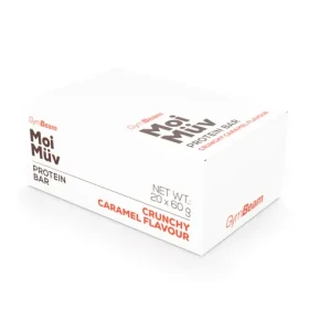 MoiMüv Protein Bar - GymBeam (chrumkavý karamel, 20 x 60 g) (30248-7-20x60g-chrumkavýkaramel)