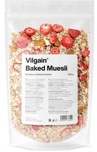 Vilgain Pečené müsli 600