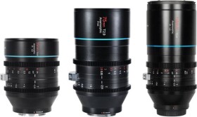 Sirui Sirui Anamorphic Venus 3x Lens-Kit (35/75/150mm) + Hard case E-Mount