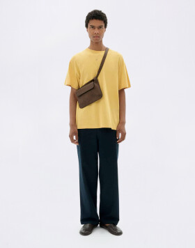 Thinking MU Flower Rope Sahara Sun Aaron Tee YELLOW L