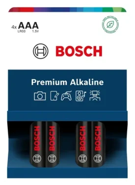 BOSCH LR03PA4B/00 Premium Alkaline / Alkalická batéria / AAA / 4 ks (8594162800056)
