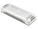 Tracer TRL-7 biela / Laminátor / A4 / 4v1 - laminácia, dierovanie, orez, zaoblenie rohov / rýchly štart 2 min (TRANIS47269)