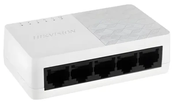HIKVISION DS-3E0105D-O / Switch / 5x 10/100 Mbps RJ45 / plastové prevedenie (301802934)
