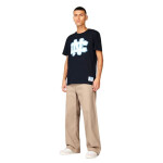 Mitchell Ness NCAA University of North Carolina Veľké logo BMTRINTL1272-UNCNAVY Tričko