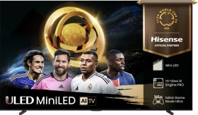 Hisense Hisense U7Q 100'' 4K UHD Mini LED melna - Televizors 100U7Q (6942351418414)
