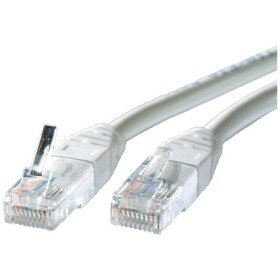 Roline 21.15.0507 RJ45 sieťové káble, prepojovacie káble CAT 5e U/UTP 7.00 m sivá netienený 1 ks; 21.15.0507