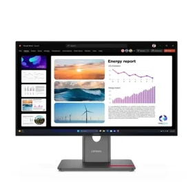 23.8" Lenovo ThinkVision P24Q-40 čierna / IPS / 2560 x 1440 / 6ms / 300cd / 1500:1 / DP+HDMI+USB / VESA / Pivot (64B2GAT1EU)