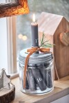 IB LAURSEN Adventné sviečky 1-24 Grey/White