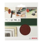 Bosch Accessories 2609256B47 brúsny papier pre brúsne kotúče bez otvorov Zrnitosť 60, 120, 180 (Ø) 125 mm 1 sada; 2609256B47