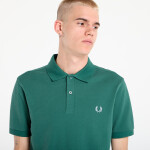Tričko FRED PERRY The Fred Perry Shirt Sprtgrn/ Trackblu XL