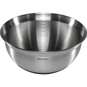 Brabantia Misa nerez oceľ/silikón strieborno-čierna 3 L / priemer 26 cm / výška 12.6 cm (363863)