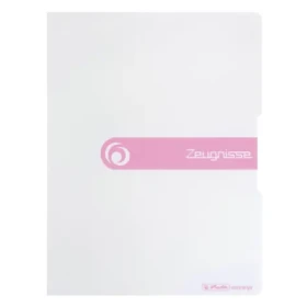Herlitz Dosky A4 / 20 priehľadných obalov / biela (11208386)