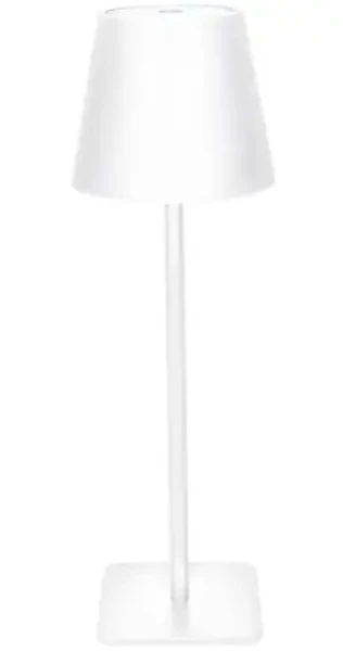 Solight WO69-W LED nabíjacia lampička Lucca biela / 120lm / zmena CCT / stmievanie (8592718041762)
