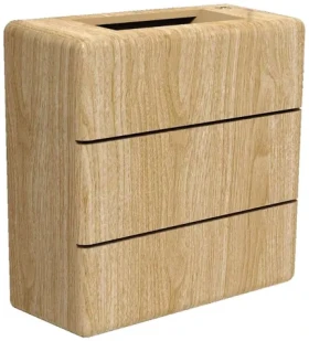 Immax LUXLINE dubové drevo / Vonkajšie nástenné LED svietidlo / 6W / 3000K / 240V / IP54 (08522L)