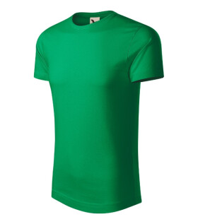 Origin (GOTS) pánske tričko stredne zelené 3XL