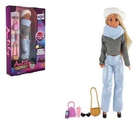 TEDDIES Bábika Anlily zimná edícia