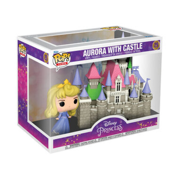 Funko POP Town: Ultimate Princess S3 - Aurora w/Castle