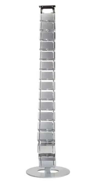 LogiLink KAB0065 strieborná / Káblový žľab / zvislý / 800 x 68 mm (KAB0065)