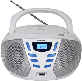 Blaupunkt BB7WH biela / prenosné rádio / CD / USB / AUX / LCD displej (BB7WH)