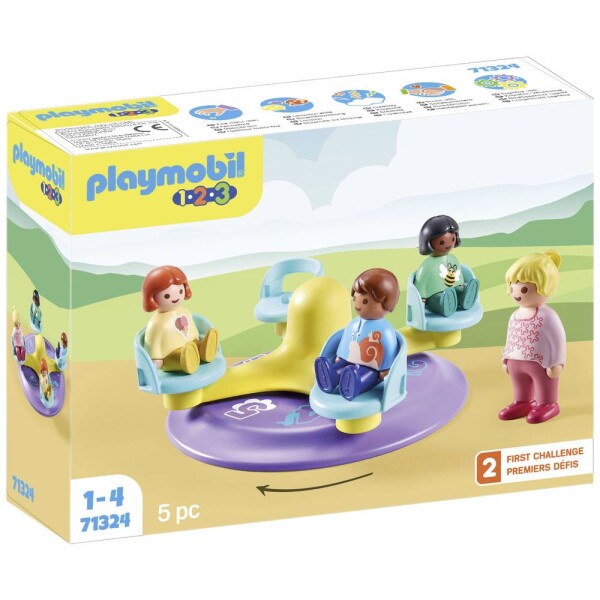 Playmobil® 1.2.3 71324 1.2.3: Číselný kolotoč