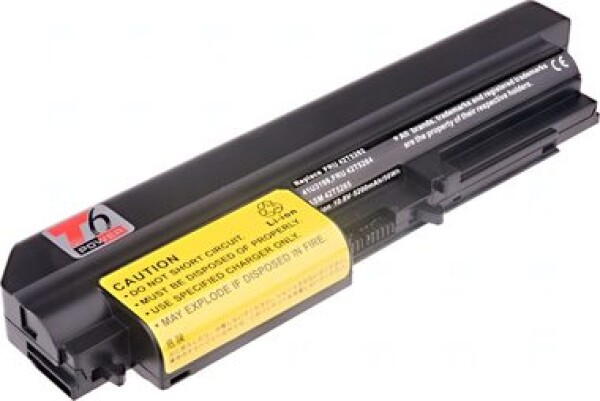 T6 Power Batéria pre IBM ThinkPad (5200mAh) / T61 14.1 wide / R61 14.1 wide / R400 / T400 / 6cell / 5200mAh (NBIB0059)