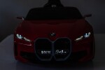 Mamido Mamido Elektrické autíčko BMW i4 červené 12V7Ah EVA kolesá ECO Koža