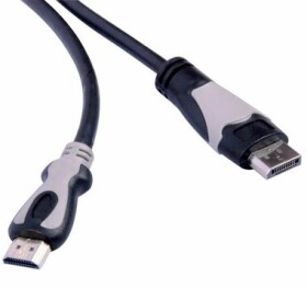 PremiumCord DisplayPort na HDMI kábel 2m M/M (8592220005177)