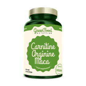 GreenFood Nutrition Carnitine Arginine Maca 90cps