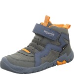 Detská celoročná barefoot obuv Superfit TRACE GTX Green/Orange 1-006034-7010 - 33