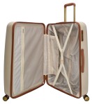Veľký škrupinový kufor Charm London Capetown L Beige