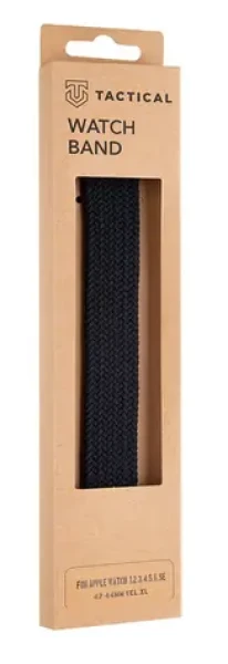 Tactical 784 Pletený Prezliekací Remienok pre Watch 42 amp; 44mm vel. XL čierna (8596311138607)